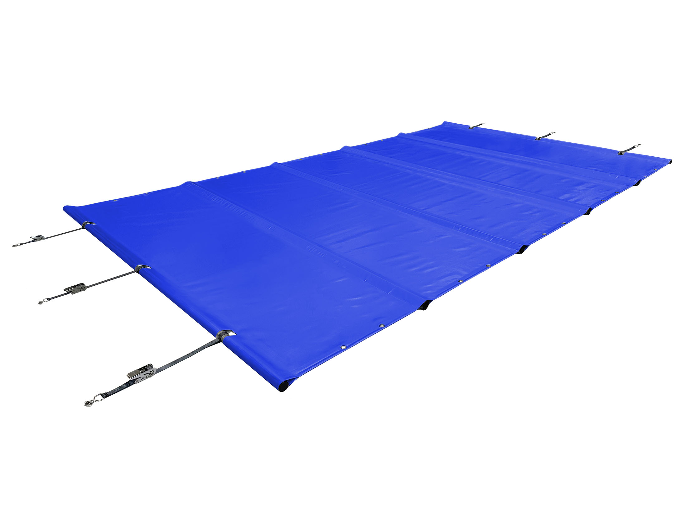 Couverture de piscine rectangulaire à barres SafeDeluxe