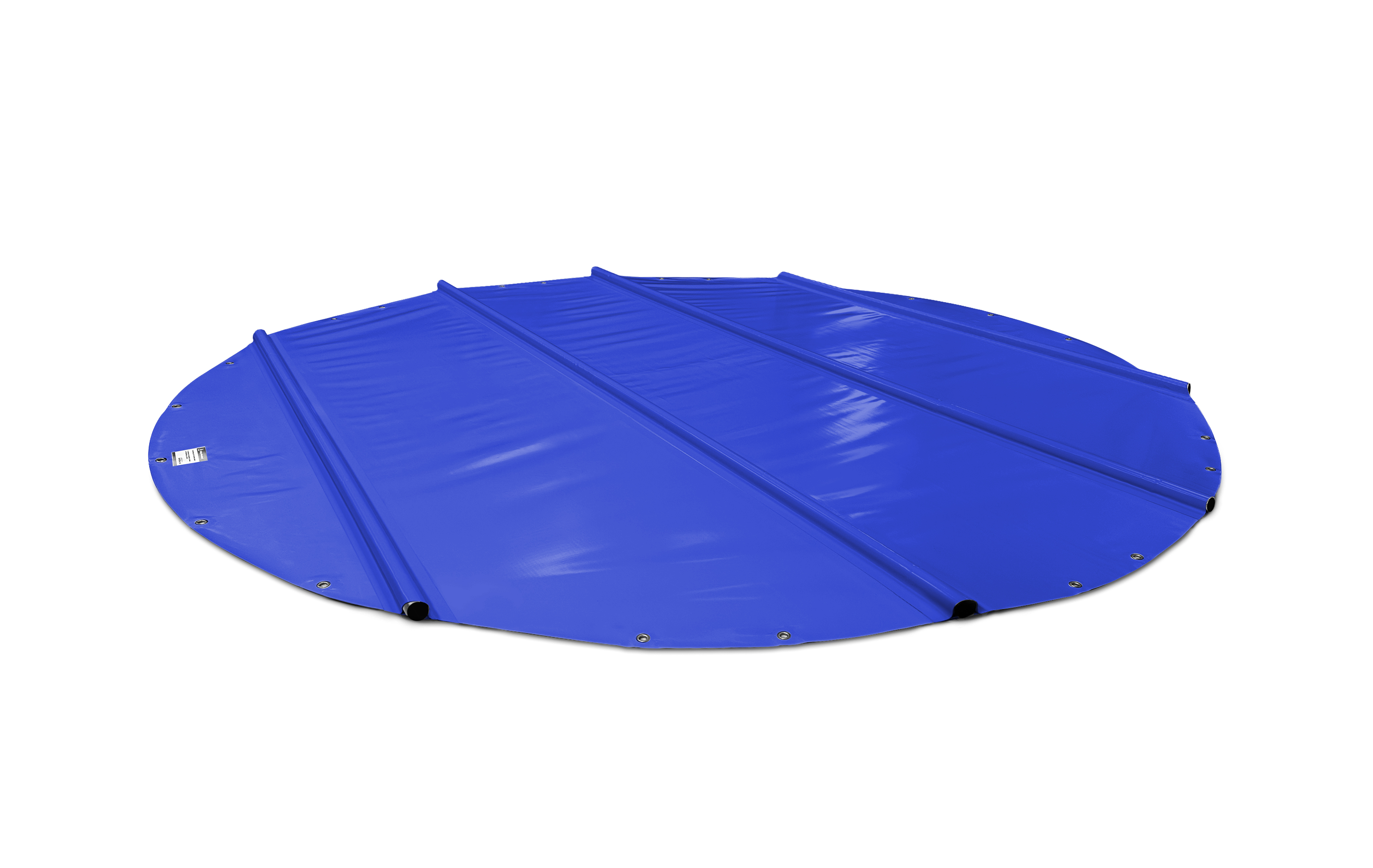Couverture de piscine ronde à barres SafeDeluxe
