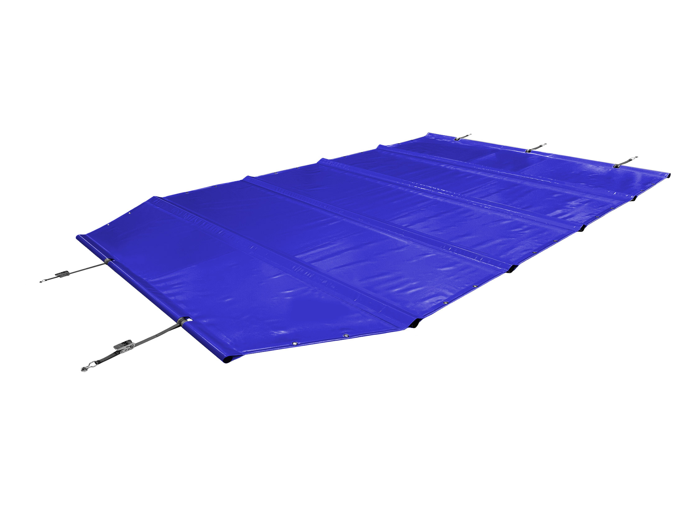 Couverture de piscine hexagonale à barres SafeDeluxe