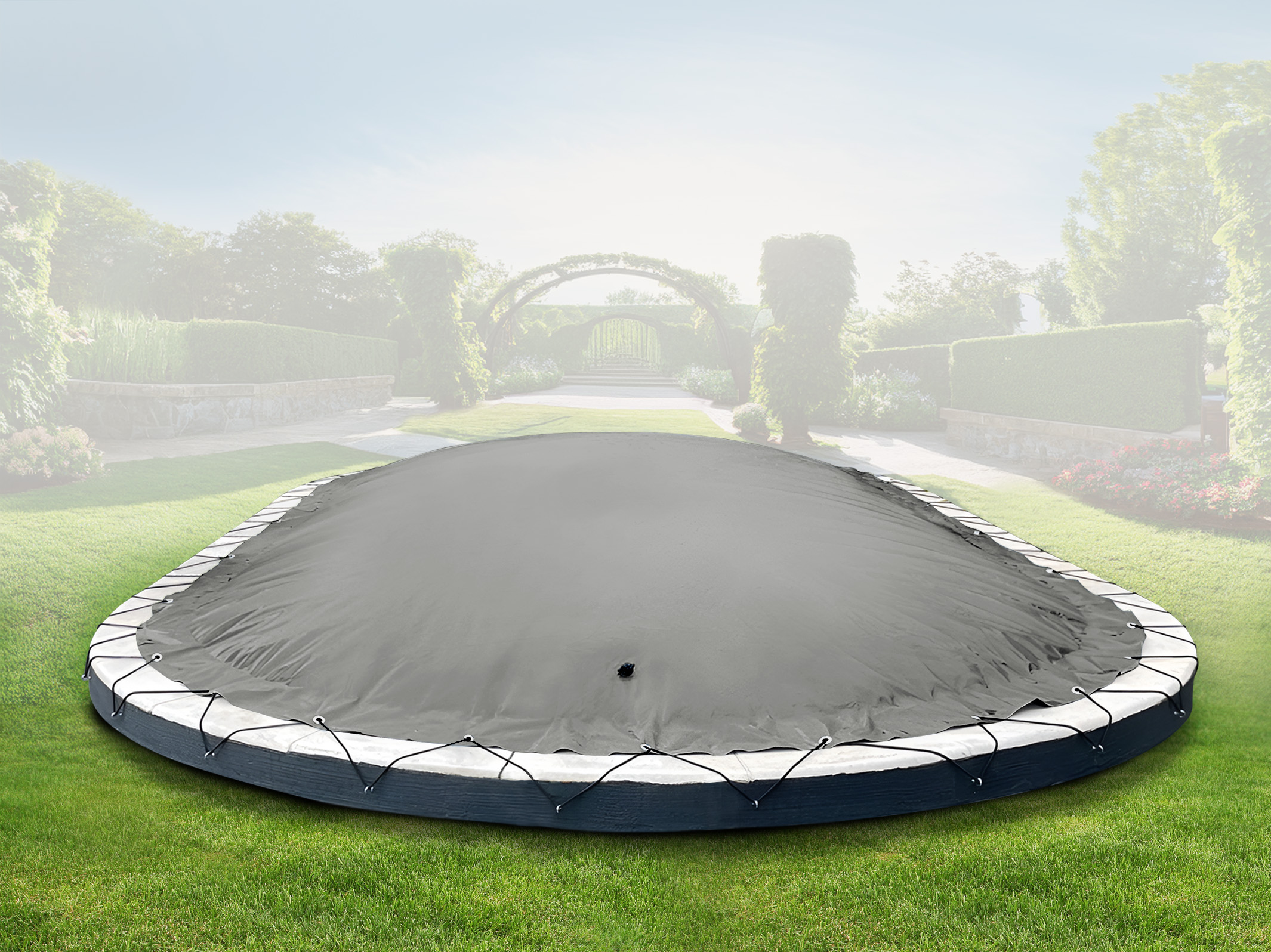 Couverture de piscine gonflable AirDeluxe Ovale