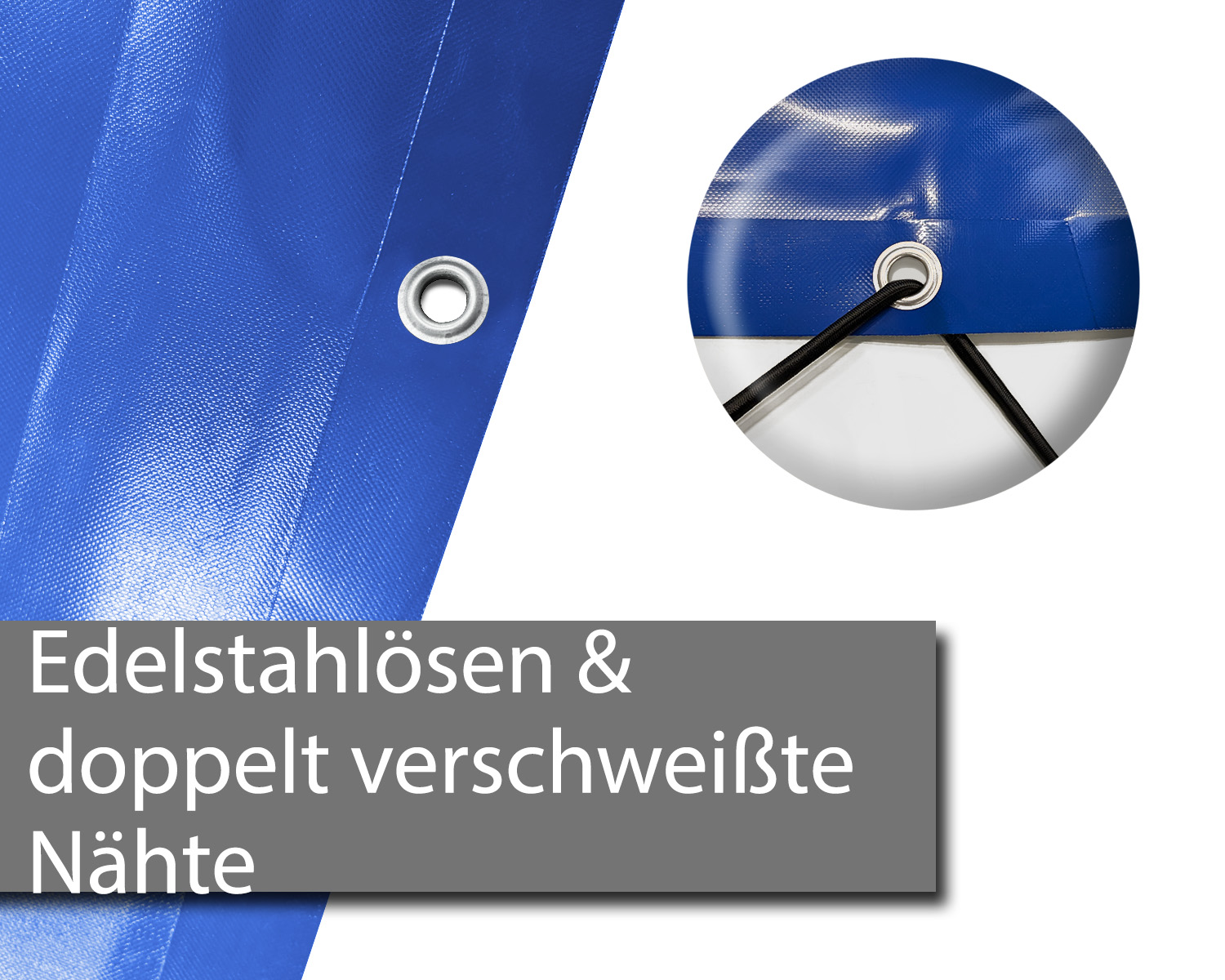 Couverture de piscine gonflable ronde AirDeluxe