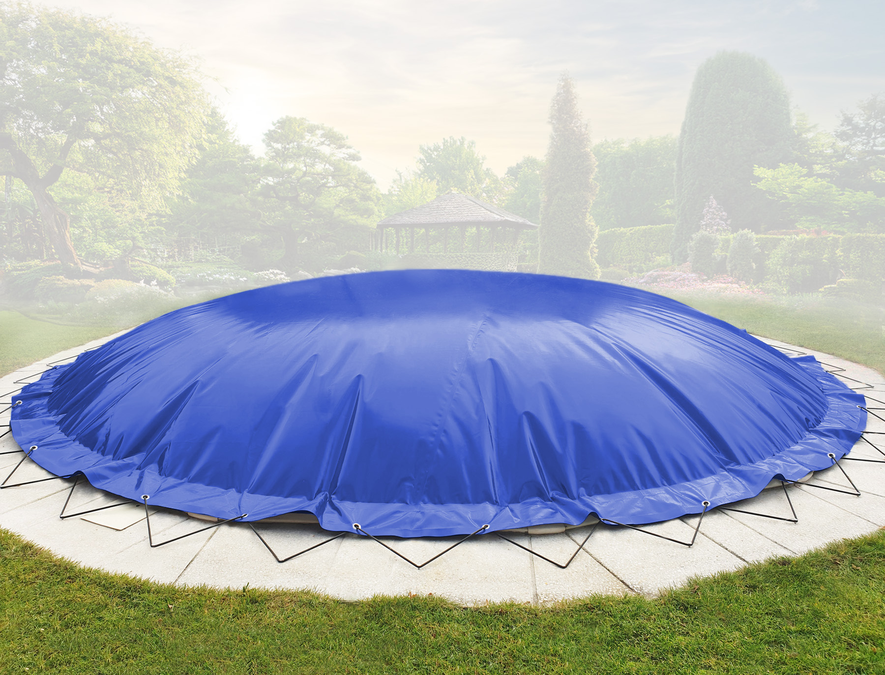 Couverture de piscine gonflable ronde AirDeluxe (dimensions spéciales)